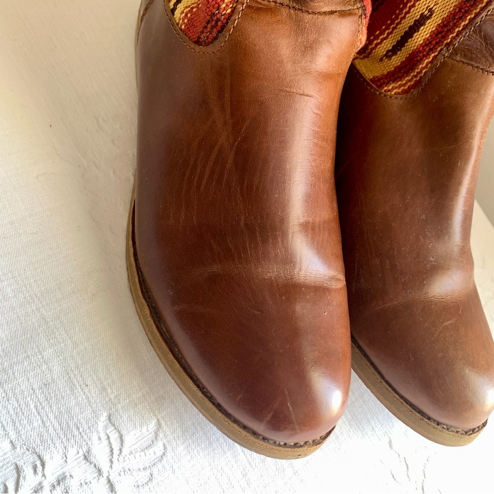 Reef Santa Marta Leather And Textile Boots - Picture 5 of 11